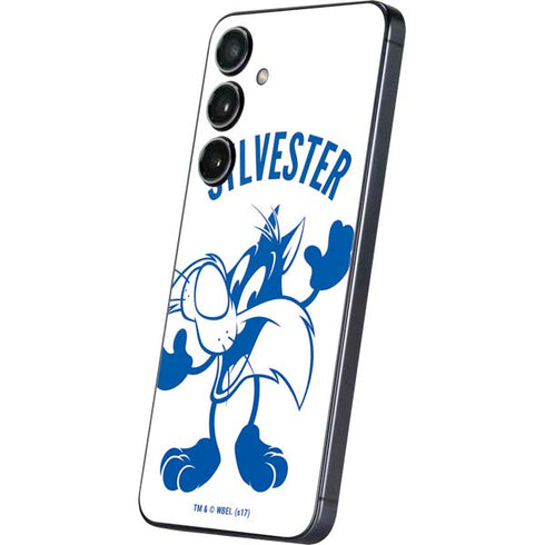 Looney Tunes Sylvester the Cat Big Head Galaxy S25 Skin